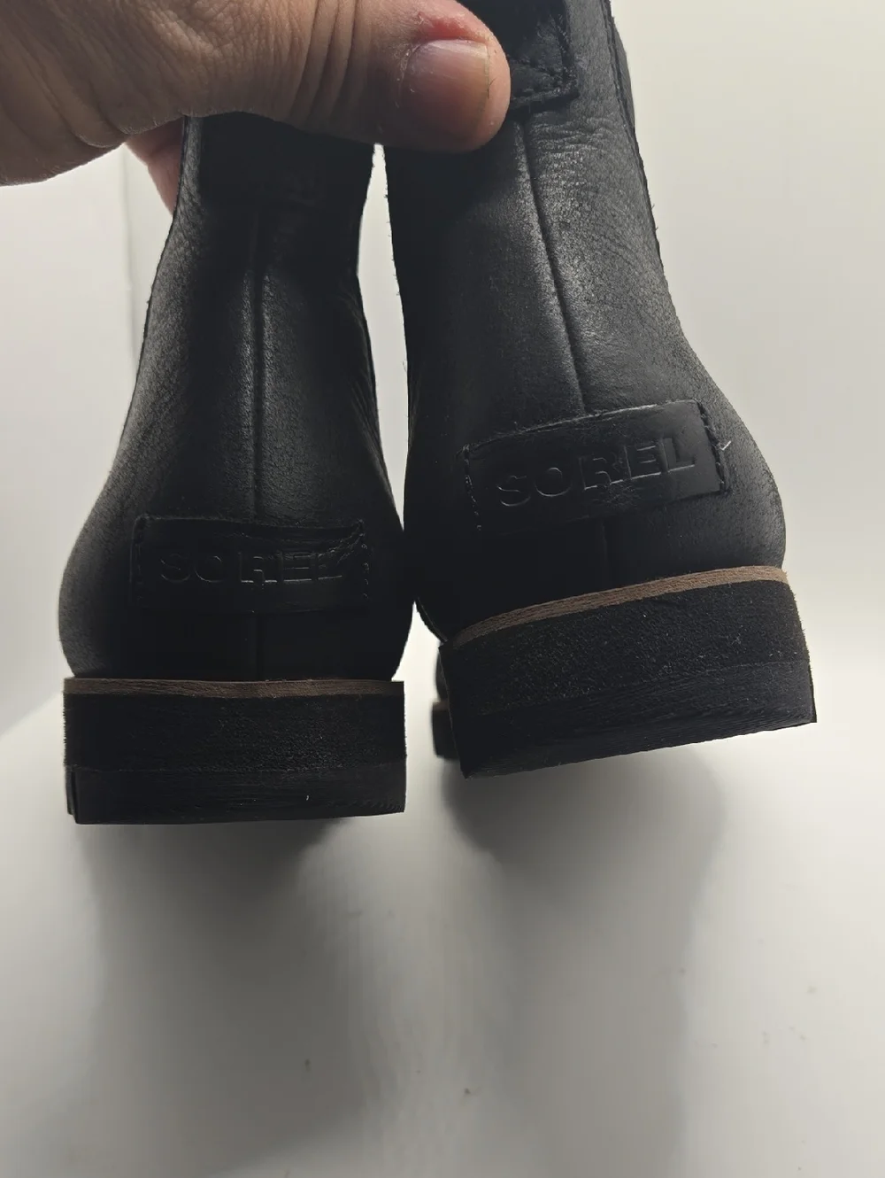 Sorel Women's Harlow Chelsea Waterproof Black Ankle Boots - Sz 9.5
